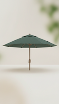Compact Umbrella with Slate Green Fabric