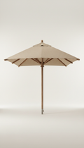 Large Umbrella with Driftwood Frame